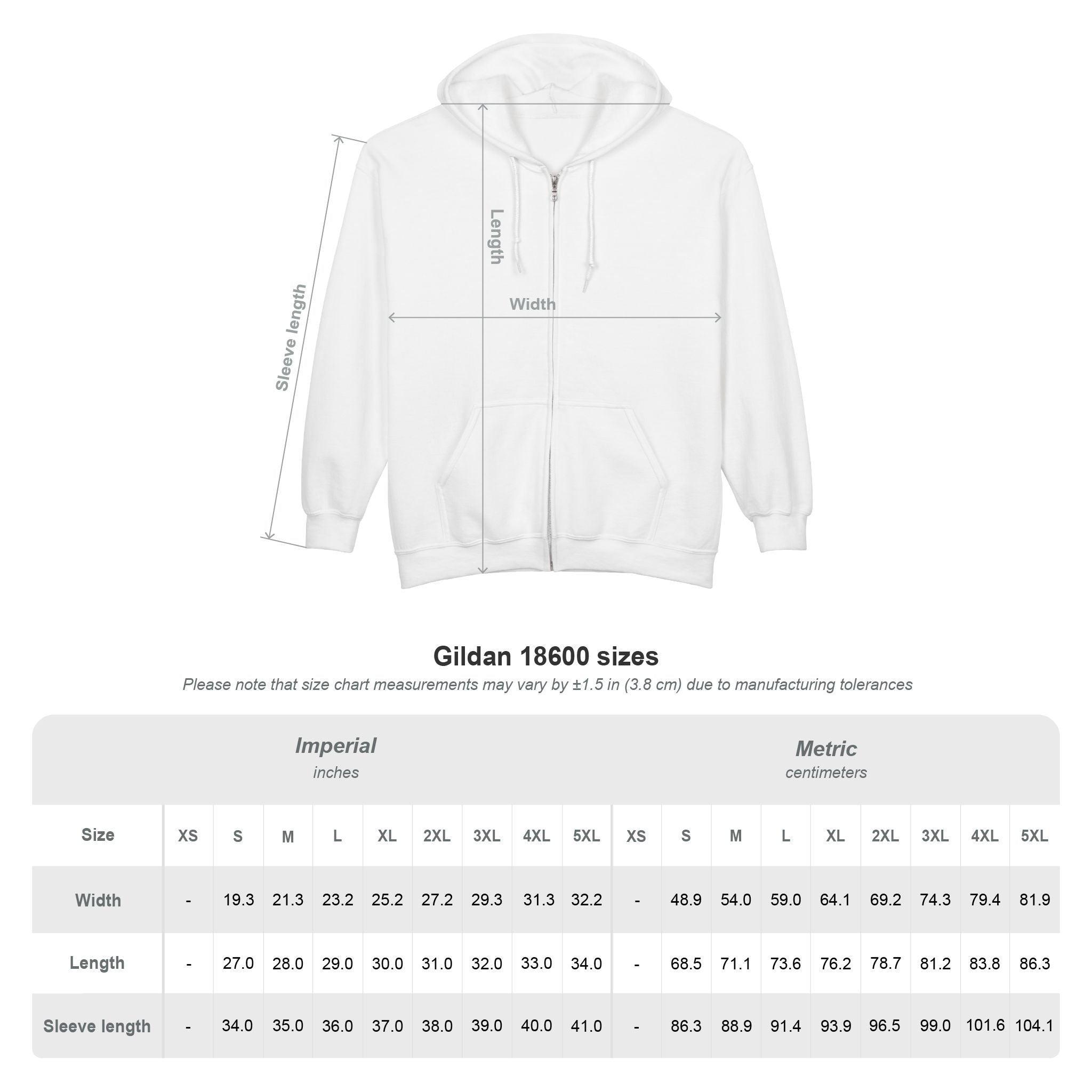 Sickle Cell Awareness Full-Zip Hoodie – Gildan 18600 Heavy Blend™ Unisex Zip-Up Sweatshirt – Empowering Streetwear