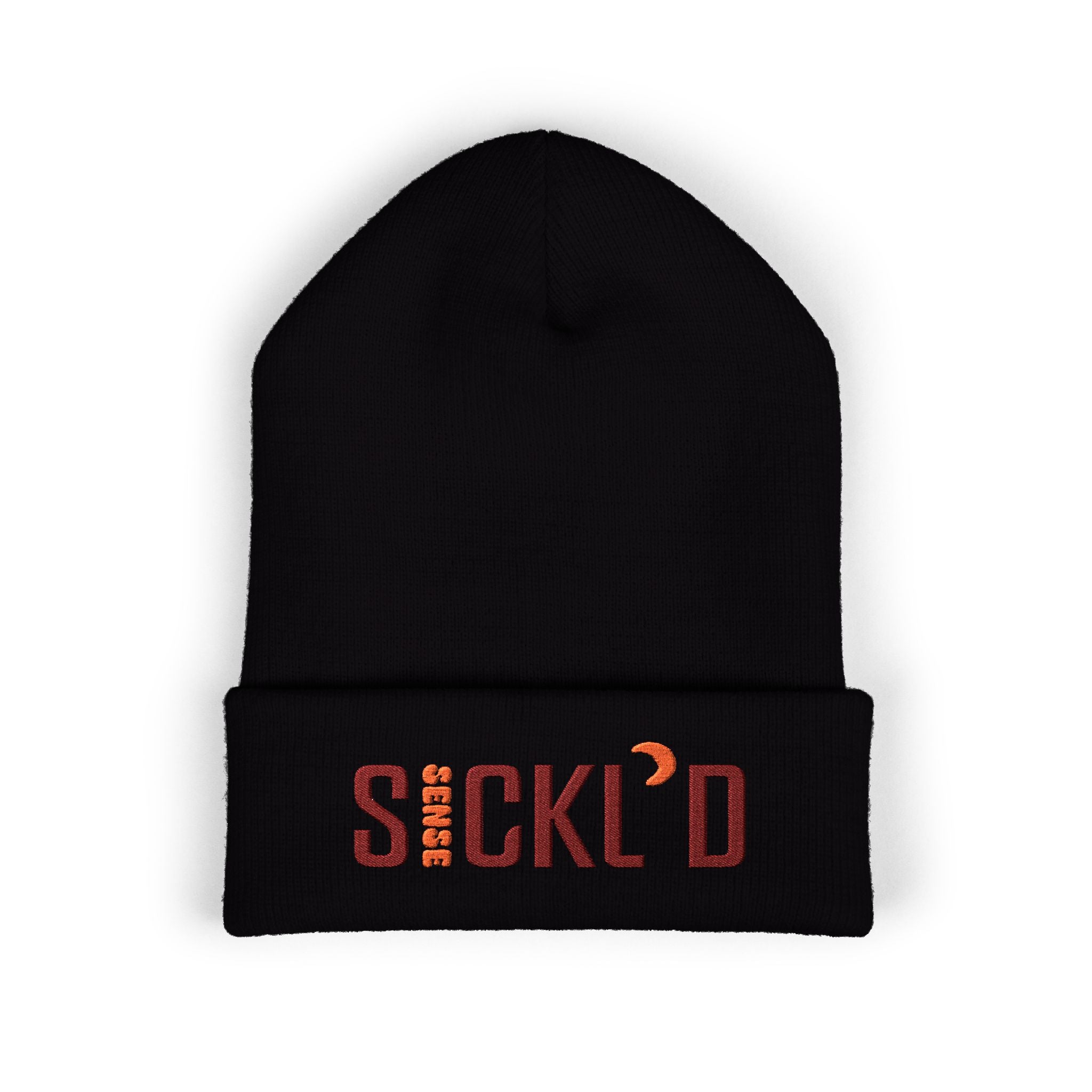 Sickle Cell Awareness Beanie – Yupoong 1501KC Classic Cuffed Knit Hat – Unisex Streetwear Winter Accessory