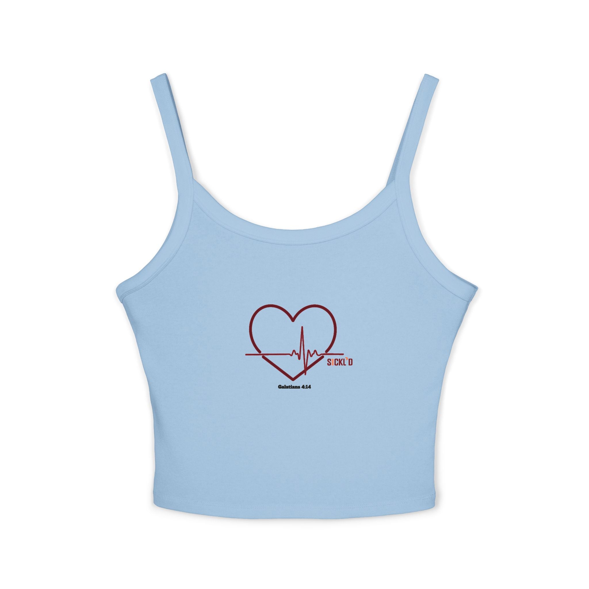 Heart Pulse Spaghetti Tank