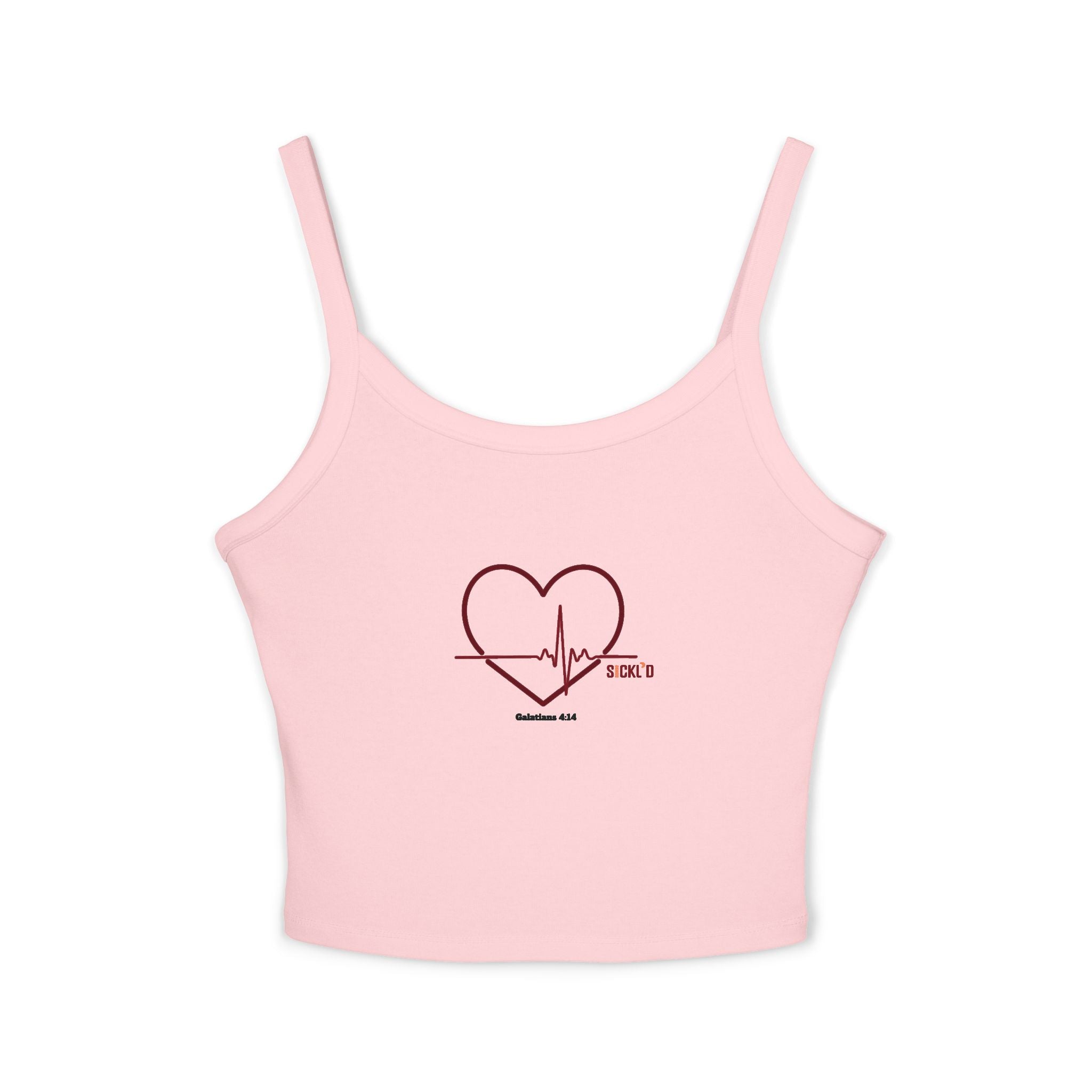 Heart Pulse Spaghetti Tank