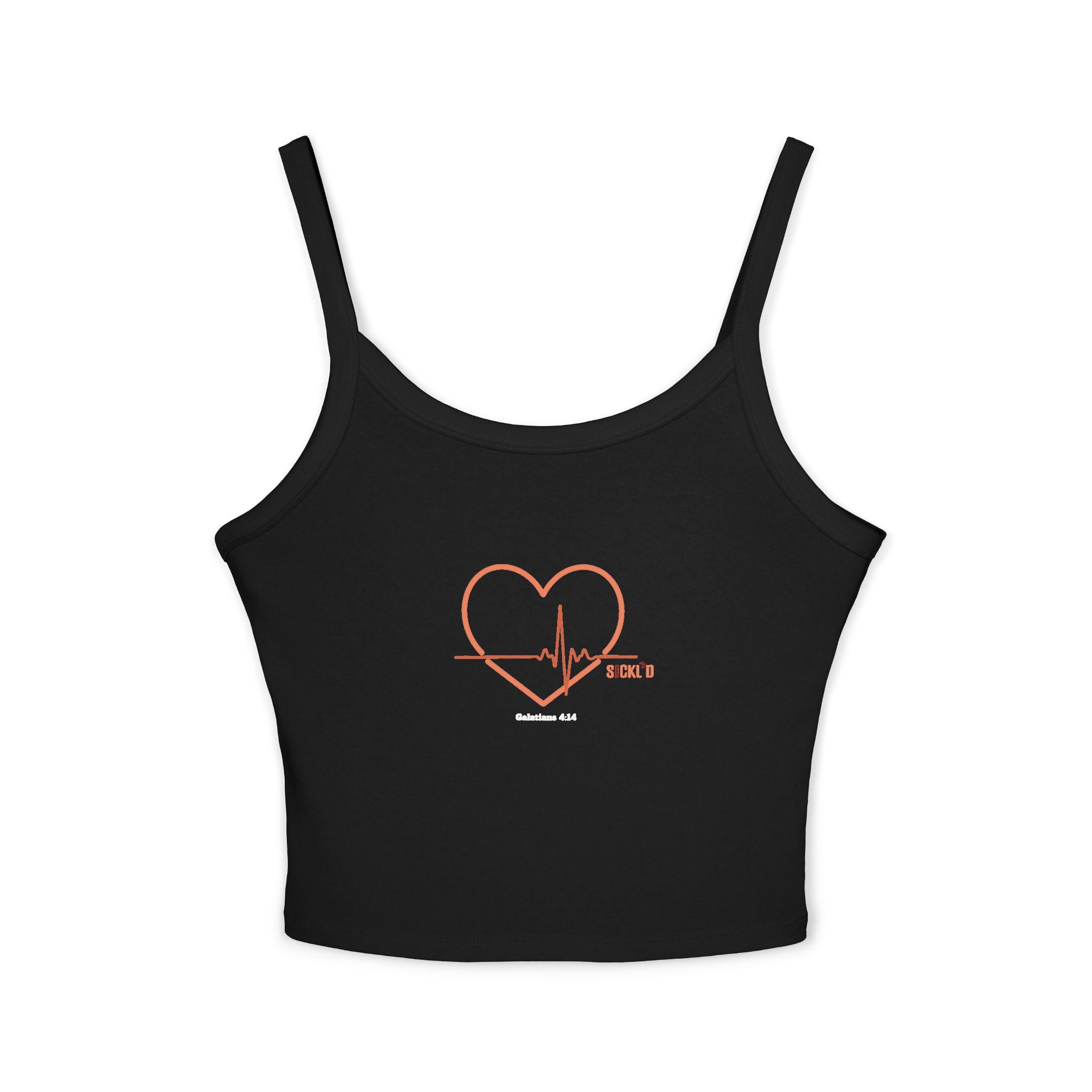 Heart Pulse Spaghetti Tank