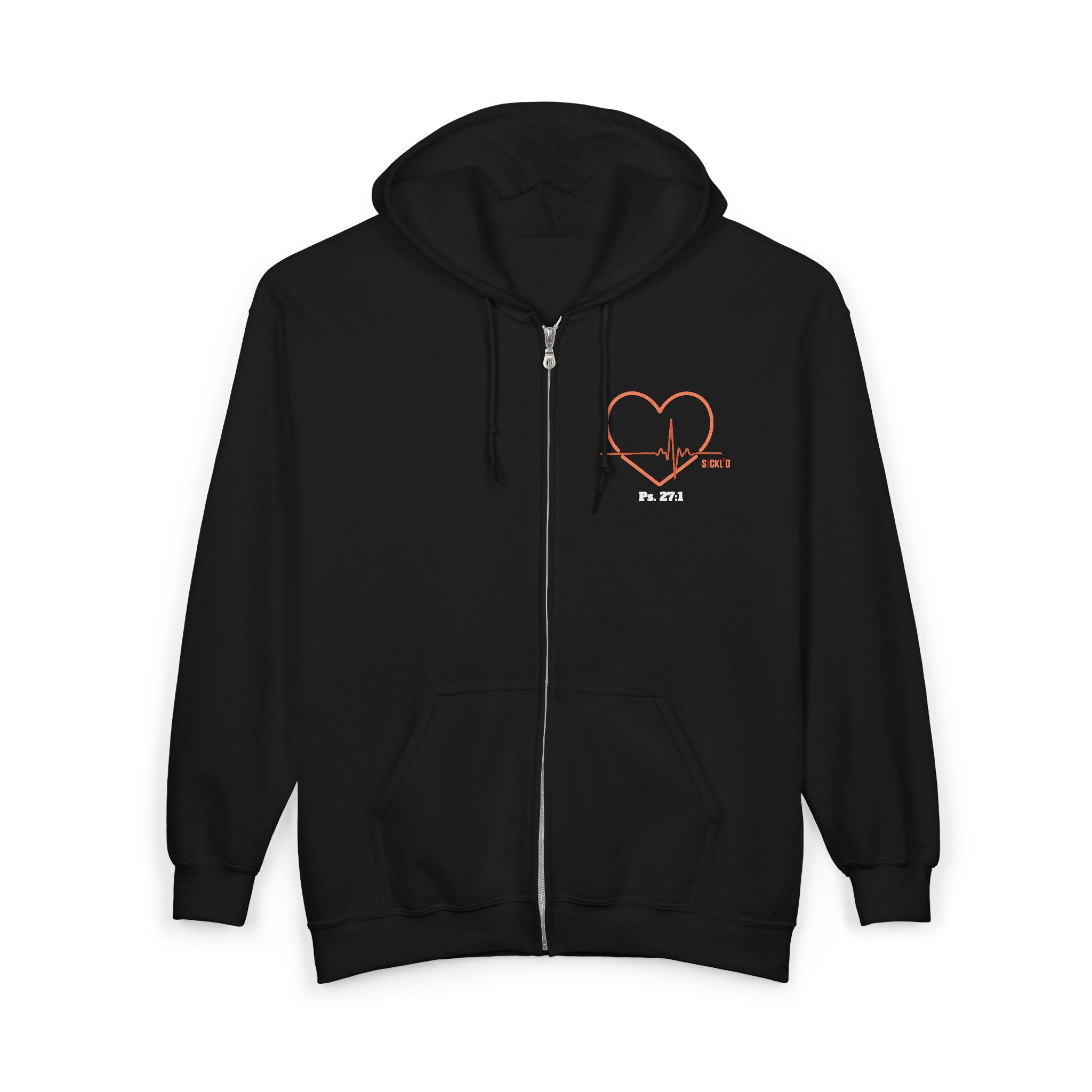 Heart Pulse Zip Hoodie