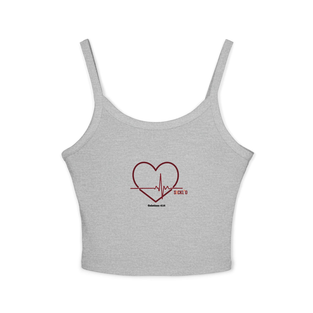Heart Pulse Spaghetti Tank