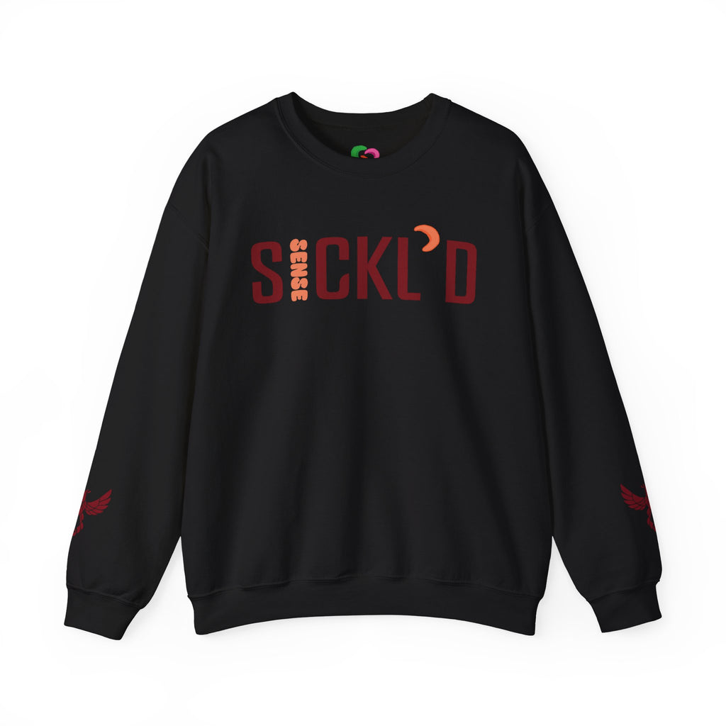 Sickle Cell Awareness Crewneck Sweatshirt - Sickle Cell Design - Empowering Chronic Illness Apparel - Unisex Soft Streetwear - Advocate Gift Tee