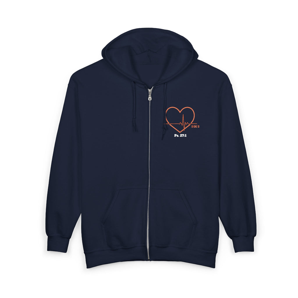 Heart Pulse Zip Hoodie