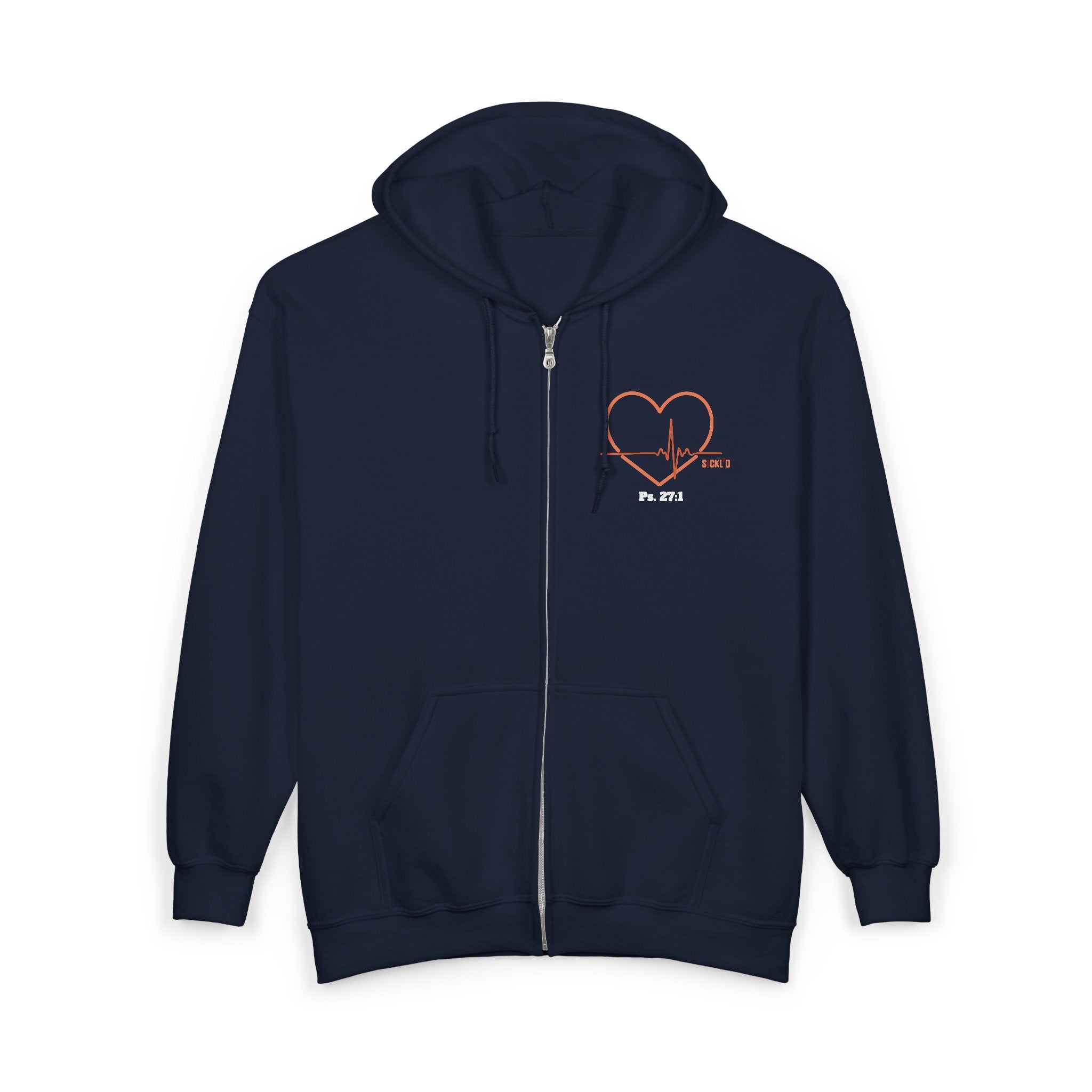 Heart Pulse Zip Hoodie