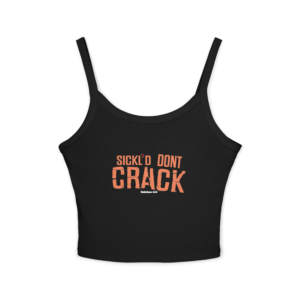 Sickl'd Don't Crack Spaghetti Tank