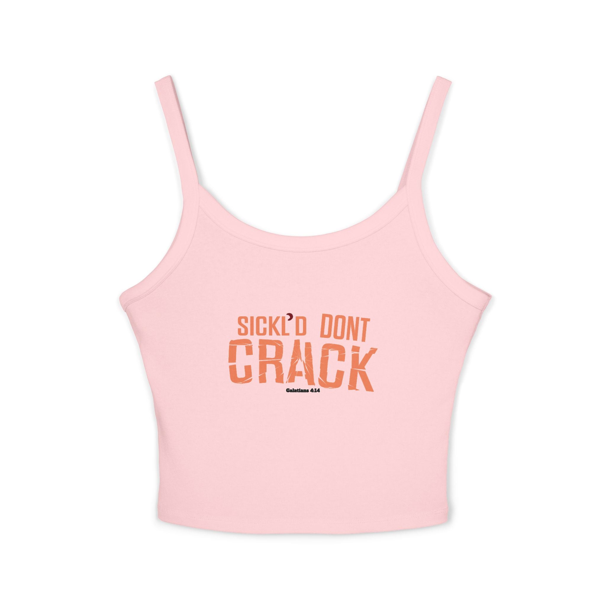 Sickl'd Don't Crack Spaghetti Tank