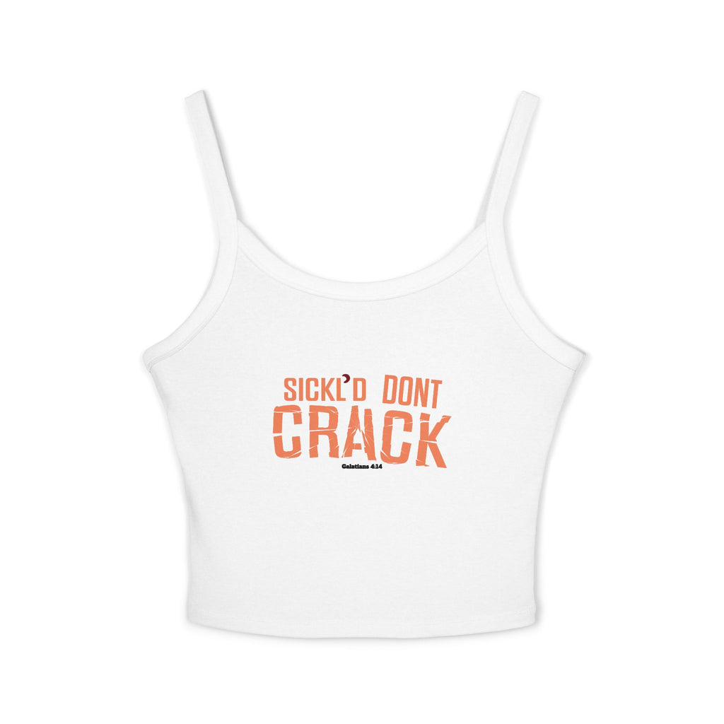 Sickl'd Don't Crack Spaghetti Tank