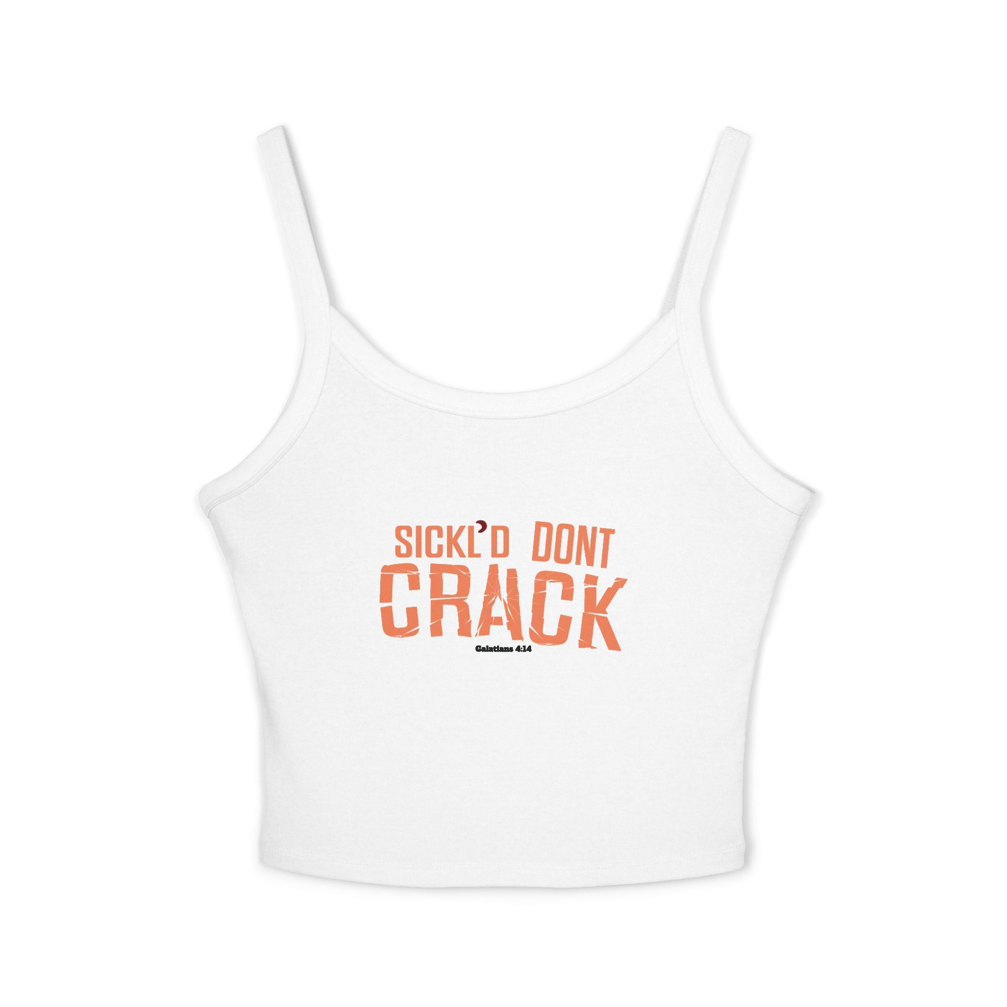 Sickl'd Don't Crack Spaghetti Tank