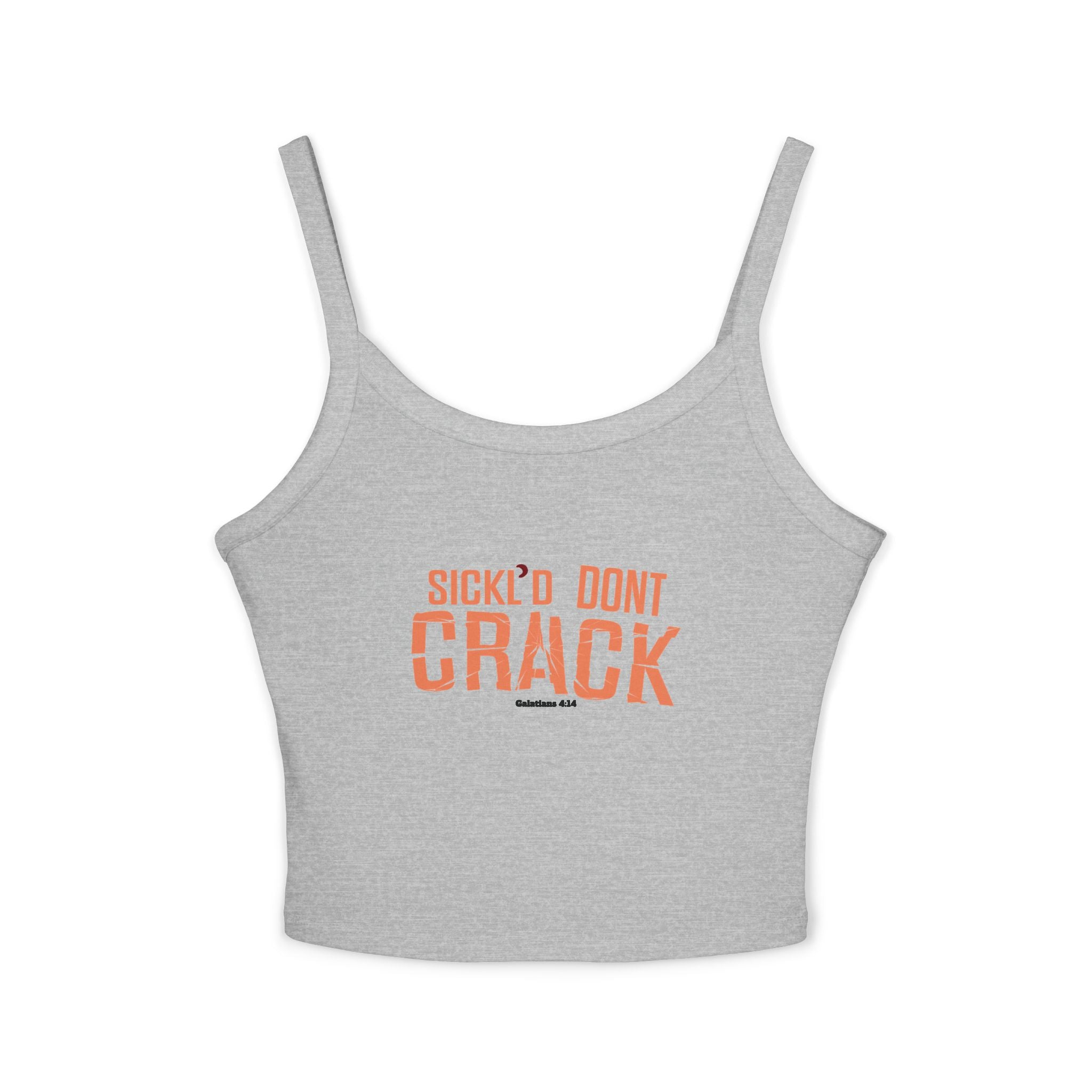 Sickl'd Don't Crack Spaghetti Tank